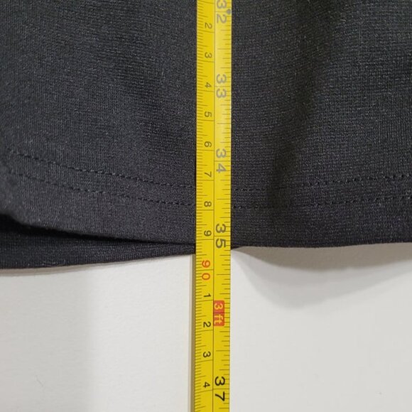 Societe Anonyme Black Sleeveless V-Neck Knee Length Sheath Dress Size XS - Picture 9 of 10